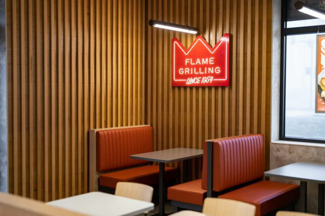BURGER KING Royal in Graz - Sitting area