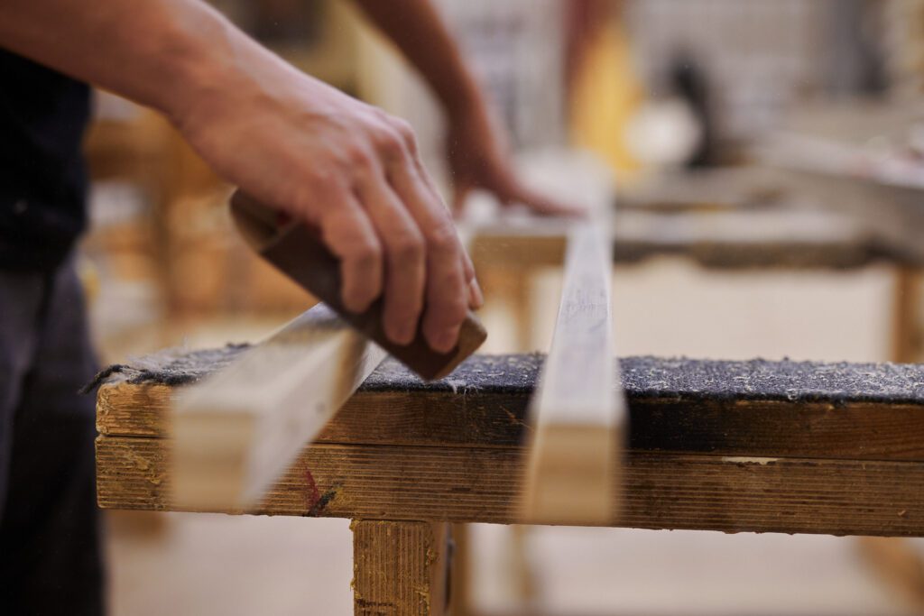 Kantenbearbeitung Schreinerei Handwerk REINHOLD KELLER