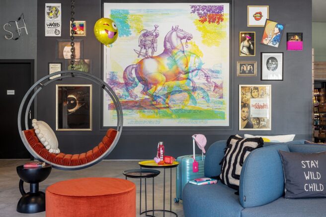 Moxy Simmern - Lobby, Sitzecke