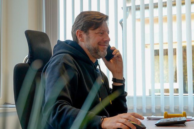 Interview Andy, Telefonat, REINHOLD KELLER Group